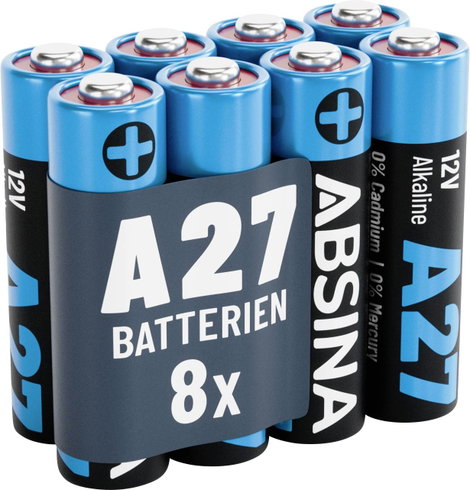 Absina Speciális elem 27 A Alkáli mangán 12 V 28 8 db