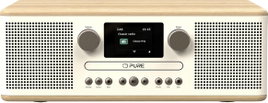 Pure Classic C-D6 Cotton White/Oak EU/UK CD-s rádió DAB, DAB+, FM Tölgy, Fehér