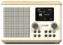 Pure Classic H4 Cotton White/Oak EU/UK Asztali rádió DAB+, FM Bluetooth®, AUX Ébresztő funkció Tölgy bélyegkép