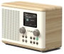 Pure Classic H4 Cotton White/Oak EU/UK Asztali rádió DAB+, FM Bluetooth®, AUX Ébresztő funkció Tölgy 2. bélyegkép
