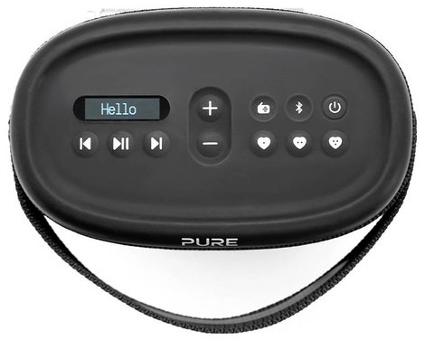 Pure Woodland Black EU/UK/AUS Bluetooth hangfal Fekete 5. kép