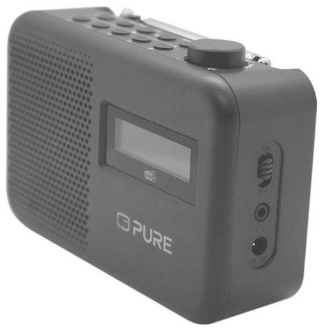 Pure Elan One2 Charcoal EU/UK/AU Táskarádió DAB+, FM Bluetooth®, DAB+ Fekete 2. kép