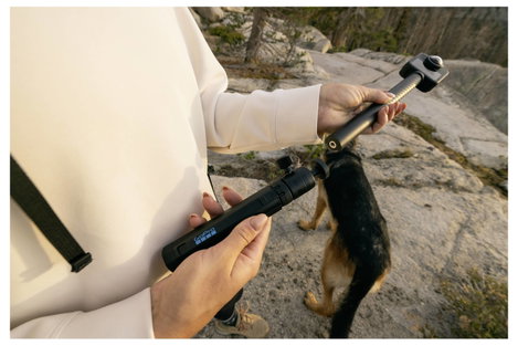 GoPro Tripod + Ball Head Állvány készlet Fekete 8. kép