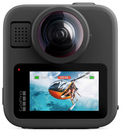 GoPro MAX2 360°-os akciókamera Érintőkijelző, Fröccsenő víz ellen védett, 4K, Bluetooth, Ütésálló, 8 2. kép