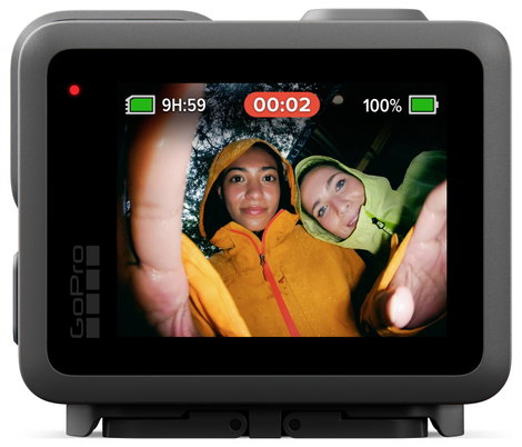 GoPro LIT HERO Akciókamera Érintőkijelző, Fröccsenő víz ellen védett, Mechanikus képstabilizáció, 4K 8. kép