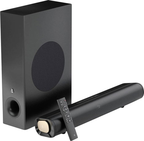 Creative Stage Pro Soundbar Fekete Bluetooth, Vezeték nélküli mélysugárzóval, USB