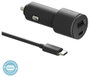 Motorola USB-s töltőkészülék 45 W USB-A, USB-C® Quick Charge 3.0 Fekete 2. bélyegkép