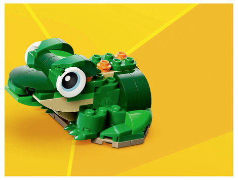 LEGO® CREATOR 31377 3 az 1-ben teknős szett tavirózsával (31377) 3. kép
