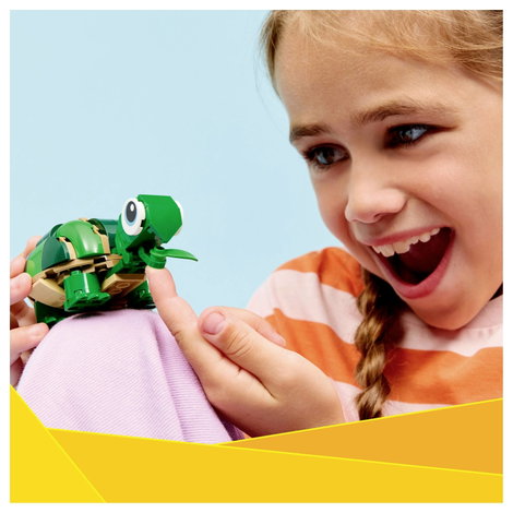LEGO® CREATOR 31377 3 az 1-ben teknős szett tavirózsával (31377) 5. kép