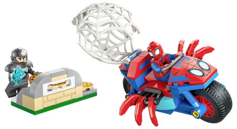 LEGO® MARVEL SUPER HEROES 11206 Pókember motoron vs. Orrszarvú (11206) 2. kép