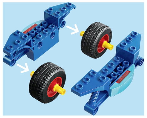 LEGO® MARVEL SUPER HEROES 11206 Pókember motoron vs. Orrszarvú (11206) 4. kép