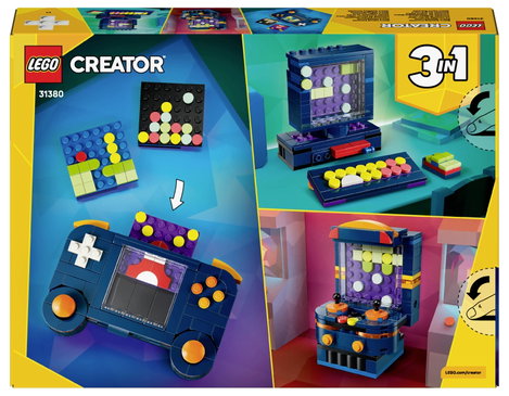 LEGO® CREATOR 31380 3 az 1-ben retró játékkonzol szett (31380) 8. kép
