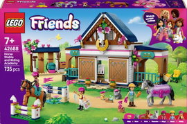 LEGO® FRIENDS 42688 Lóistálló és lovarda (42688)  Játékkészlet