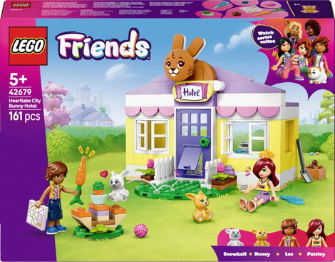 LEGO® FRIENDS 42679 Heartlake City Nyuszi Hotel (42679) Játékkészlet