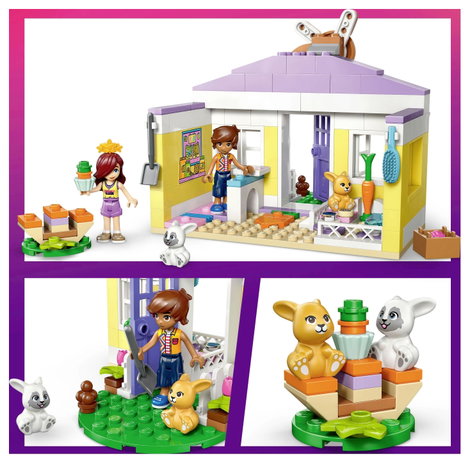 LEGO® FRIENDS 42679 Heartlake City Nyuszi Hotel (42679) Játékkészlet 5. kép