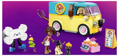 LEGO® FRIENDS 42678 Állatfelszerelés-szállító furgon (42678) 4. kép