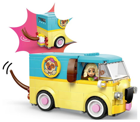 LEGO® FRIENDS 42678 Állatfelszerelés-szállító furgon (42678) 7. kép