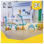LEGO® CREATOR 31385 3 az 1-ben tengeri élőlény készlet: Gyönyörű delfinek (31385) 6. bélyegkép