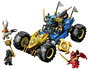LEGO® NINJAGO 71856 Jay átalakító Speedstere (71856) versenyautó 2. bélyegkép