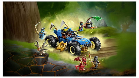 LEGO® NINJAGO 71856 Jay átalakító Speedstere (71856) versenyautó 3. kép