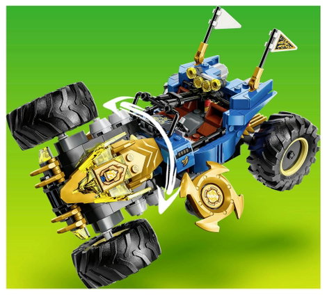 LEGO® NINJAGO 71856 Jay átalakító Speedstere (71856) versenyautó 4. kép