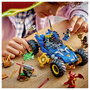 LEGO® NINJAGO 71856 Jay átalakító Speedstere (71856) versenyautó 5. bélyegkép