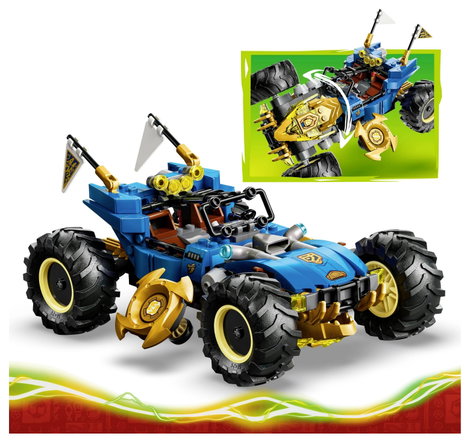 LEGO® NINJAGO 71856 Jay átalakító Speedstere (71856) versenyautó 7. kép