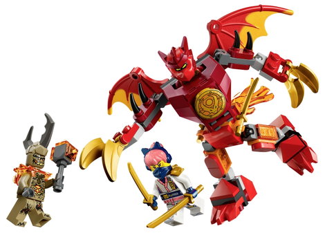 LEGO® NINJAGO 71851 Kai Sárkány Mech Harci Készlete (71851) 2. kép