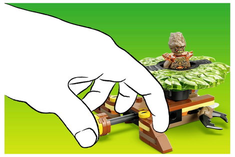 LEGO® NINJAGO 71850 Lloyd kontra Földszörny Pörgő (71850) 3. kép