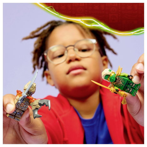 LEGO® NINJAGO 71850 Lloyd kontra Földszörny Pörgő (71850) 5. kép