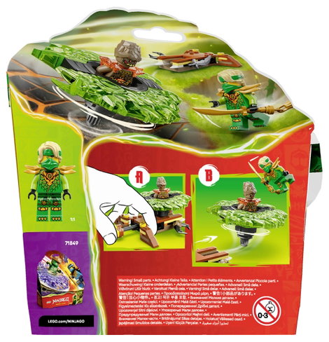 LEGO® NINJAGO 71850 Lloyd kontra Földszörny Pörgő (71850) 8. kép