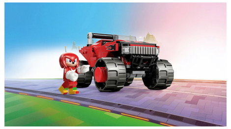 77118 LEGO® Sonic the Hedgehog Silver autója vs. Knuckles szörnyeteg teherautója (77118) 4. kép