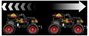 LEGO® TECHNIC 42219 Monster Jam™ Sírásó™ Tűz és Jég (42219) 4. bélyegkép