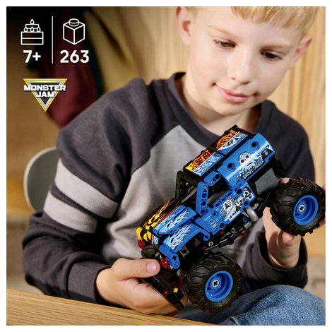 LEGO® TECHNIC 42219 Monster Jam™ Sírásó™ Tűz és Jég (42219) 6. kép