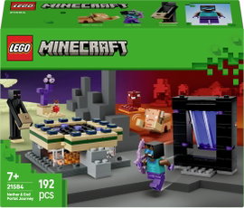 LEGO® MINECRAFT 21584 Utazás az Alvilág és Vég Portálján keresztül (21584)  Játék játékosoknak