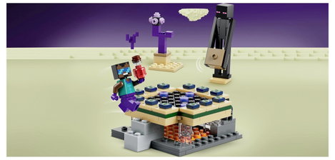 LEGO® MINECRAFT 21584 Utazás az Alvilág és Vég Portálján keresztül (21584) Játék játékosoknak 4. kép