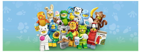 LEGO® Minifigures 71051 Minifigurák Állatok 28. sorozat (71051) Meglepetésdoboz 3. kép