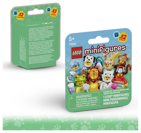 LEGO® Minifigures 71051 Minifigurák Állatok 28. sorozat (71051) Meglepetésdoboz 7. kép