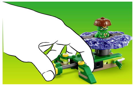 LEGO® NINJAGO 71849 Nya vs. Mutation Monster Spinner (71849) 3. kép