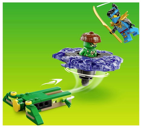 LEGO® NINJAGO 71849 Nya vs. Mutation Monster Spinner (71849) 4. kép
