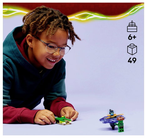 LEGO® NINJAGO 71849 Nya vs. Mutation Monster Spinner (71849) 6. kép