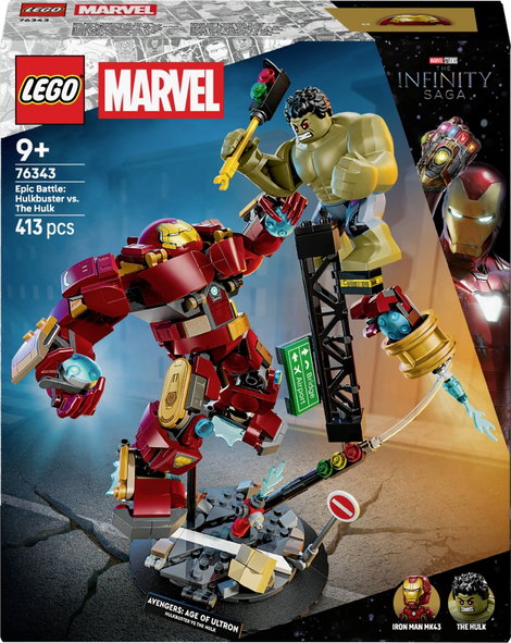 LEGO® MARVEL SUPER HEROES 76343 Óriások párbaja: Hulkbuster vs. Hulk (76343)