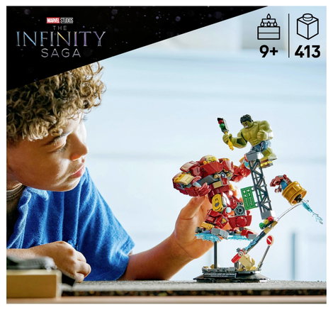 LEGO® MARVEL SUPER HEROES 76343 Óriások párbaja: Hulkbuster vs. Hulk (76343) 6. kép