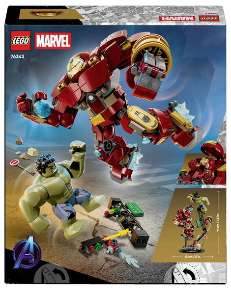 LEGO® MARVEL SUPER HEROES 76343 Óriások párbaja: Hulkbuster vs. Hulk (76343) 8. kép