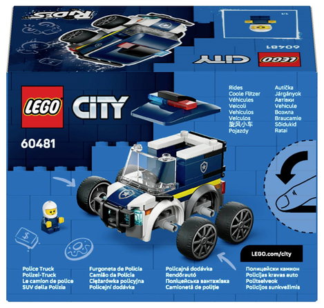 LEGO® CITY 60481 Menő autók – Rendőrautó (60481) Építőkészlet 8. kép