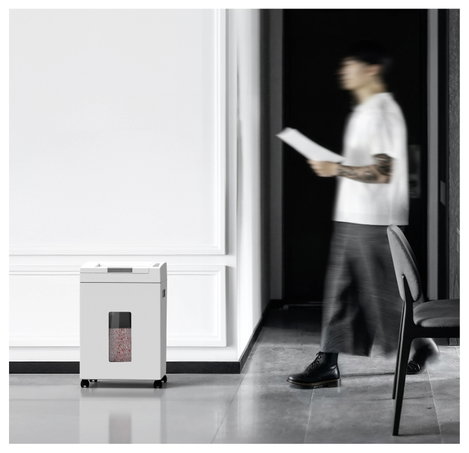 Ideal Office Shredcat 8291 CC Iratmegsemmisítő 150 lap Részecskevágás 4 x 10 mm P-4 21 l Szintén meg 12. kép