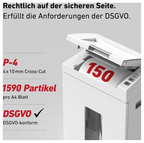 Ideal Office Shredcat 8291 CC Iratmegsemmisítő 150 lap Részecskevágás 4 x 10 mm P-4 21 l Szintén meg 17. kép