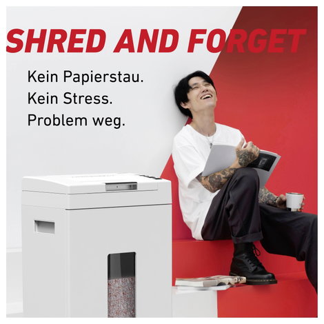 Ideal Office Shredcat 8291 CC Iratmegsemmisítő 150 lap Részecskevágás 4 x 10 mm P-4 21 l Szintén meg 18. kép