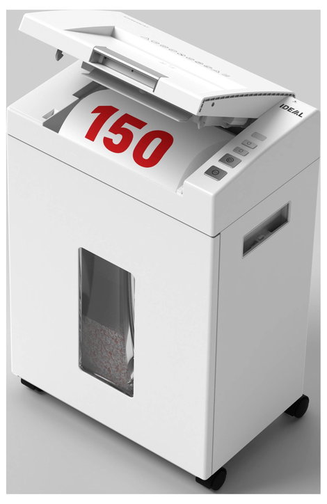 Ideal Office Shredcat 8291 CC Iratmegsemmisítő 150 lap Részecskevágás 4 x 10 mm P-4 21 l Szintén meg 8. kép