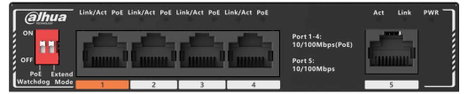 Dahua Technology DH-SF1005P Hálózati switch 1800 MBit/s 2. kép